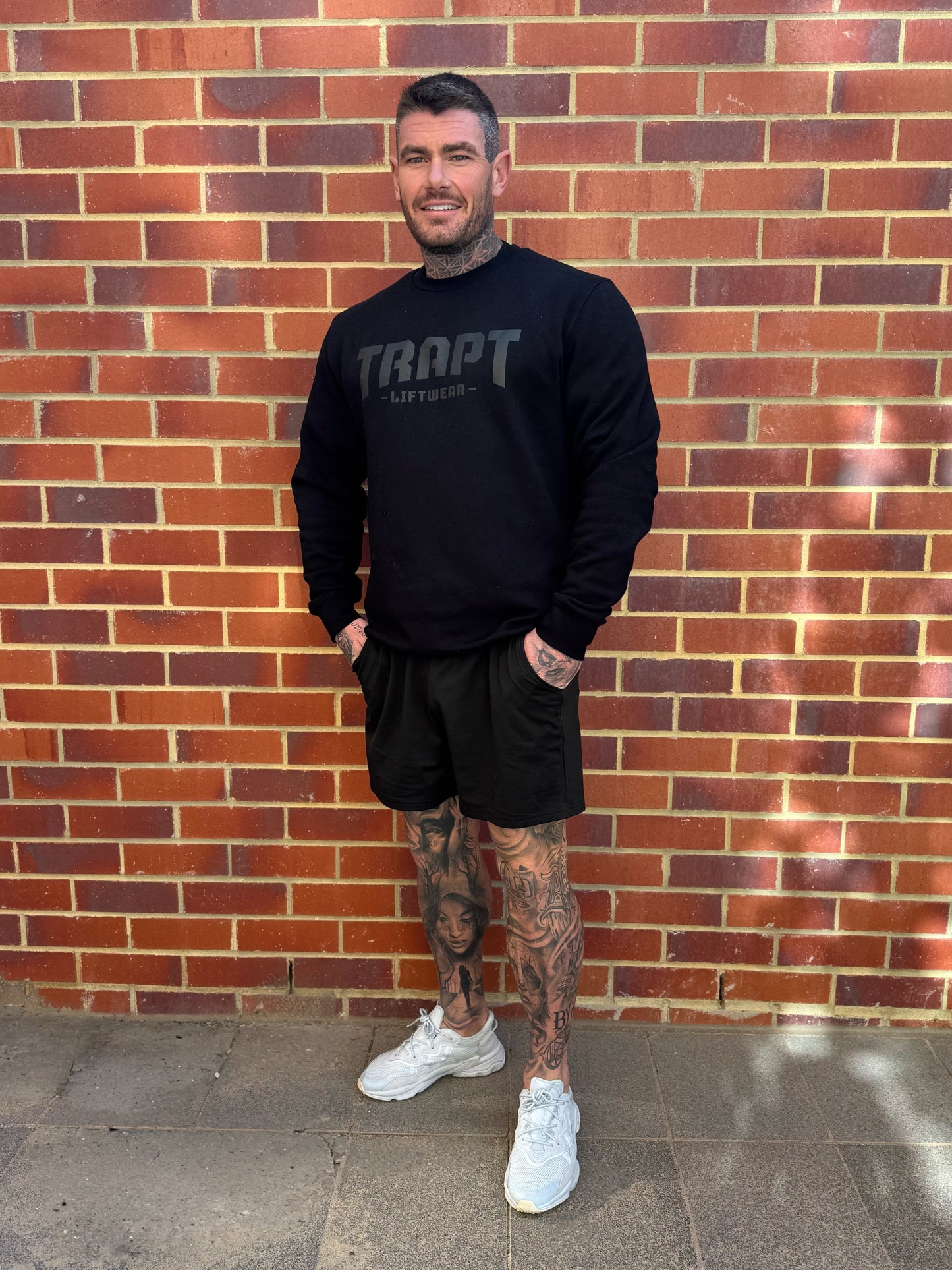 Black on Black Unisex Jumpers