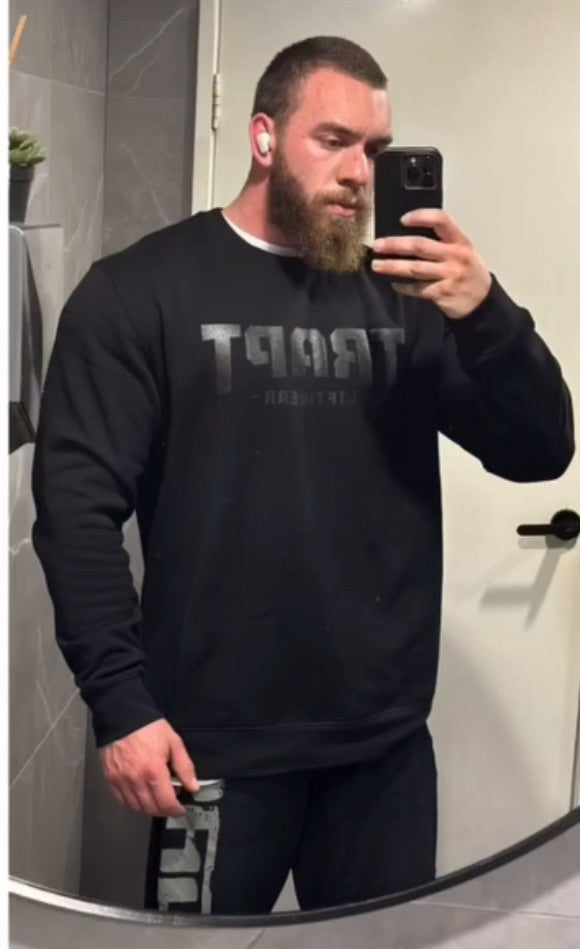 Black on Black Unisex Jumpers