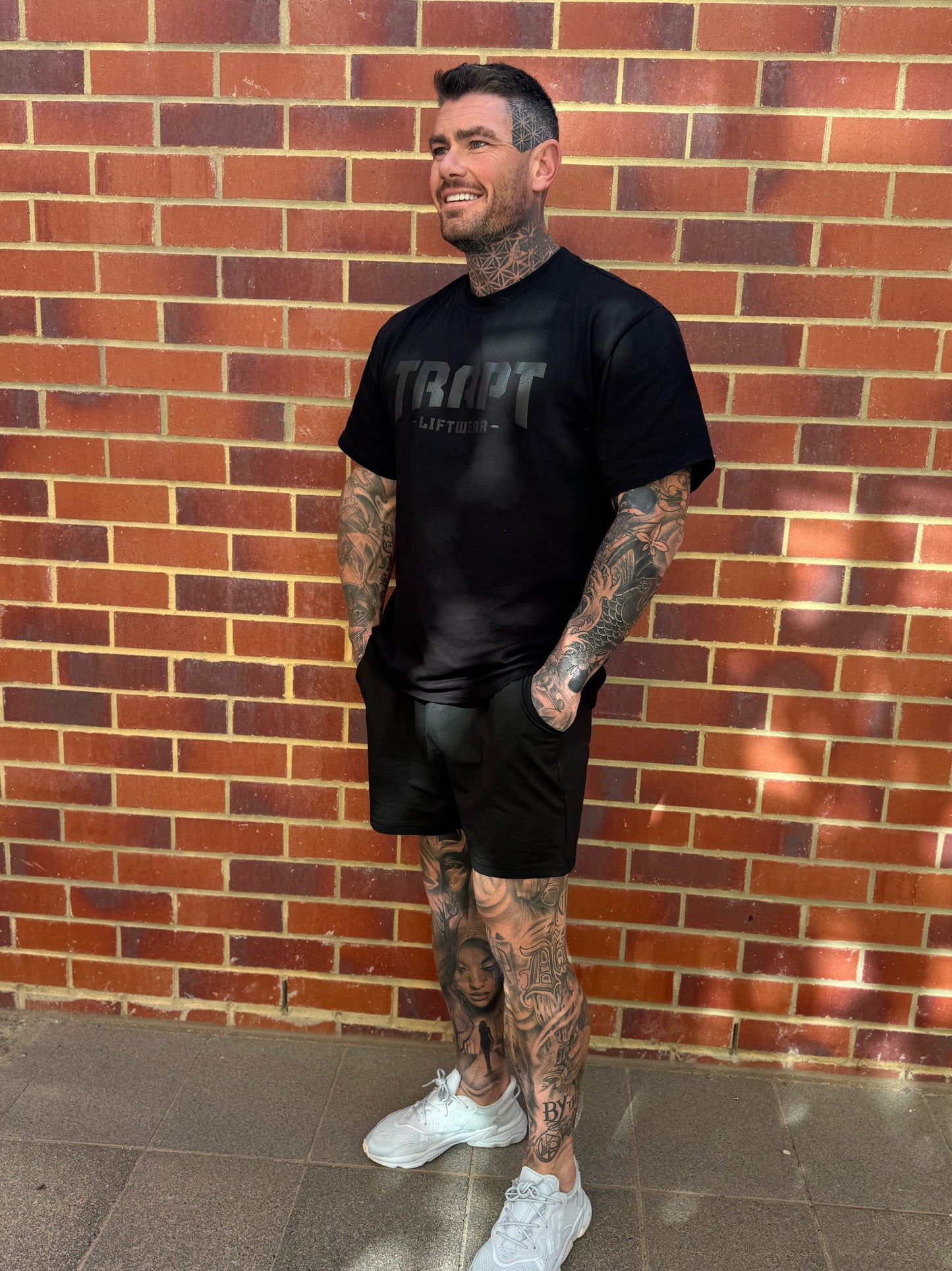Black on Black Unisex Over-sized Shirt