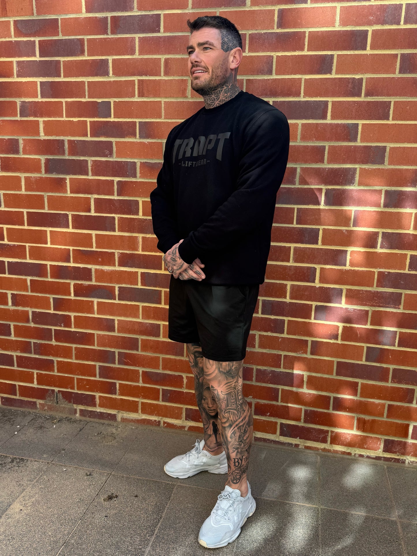 Black on Black Unisex Jumpers