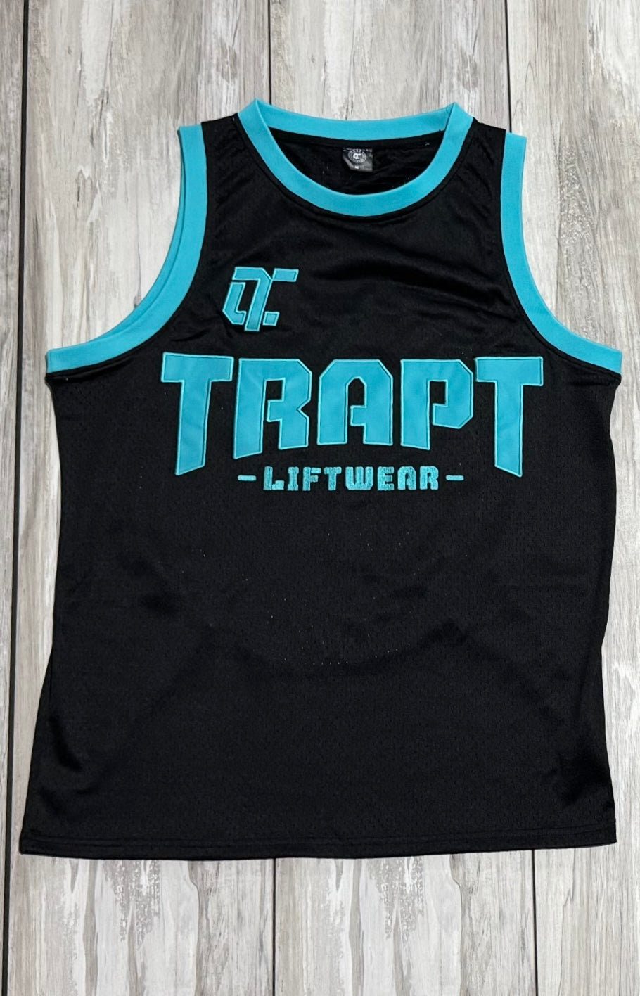 Black & Teal TRAPT Jersey