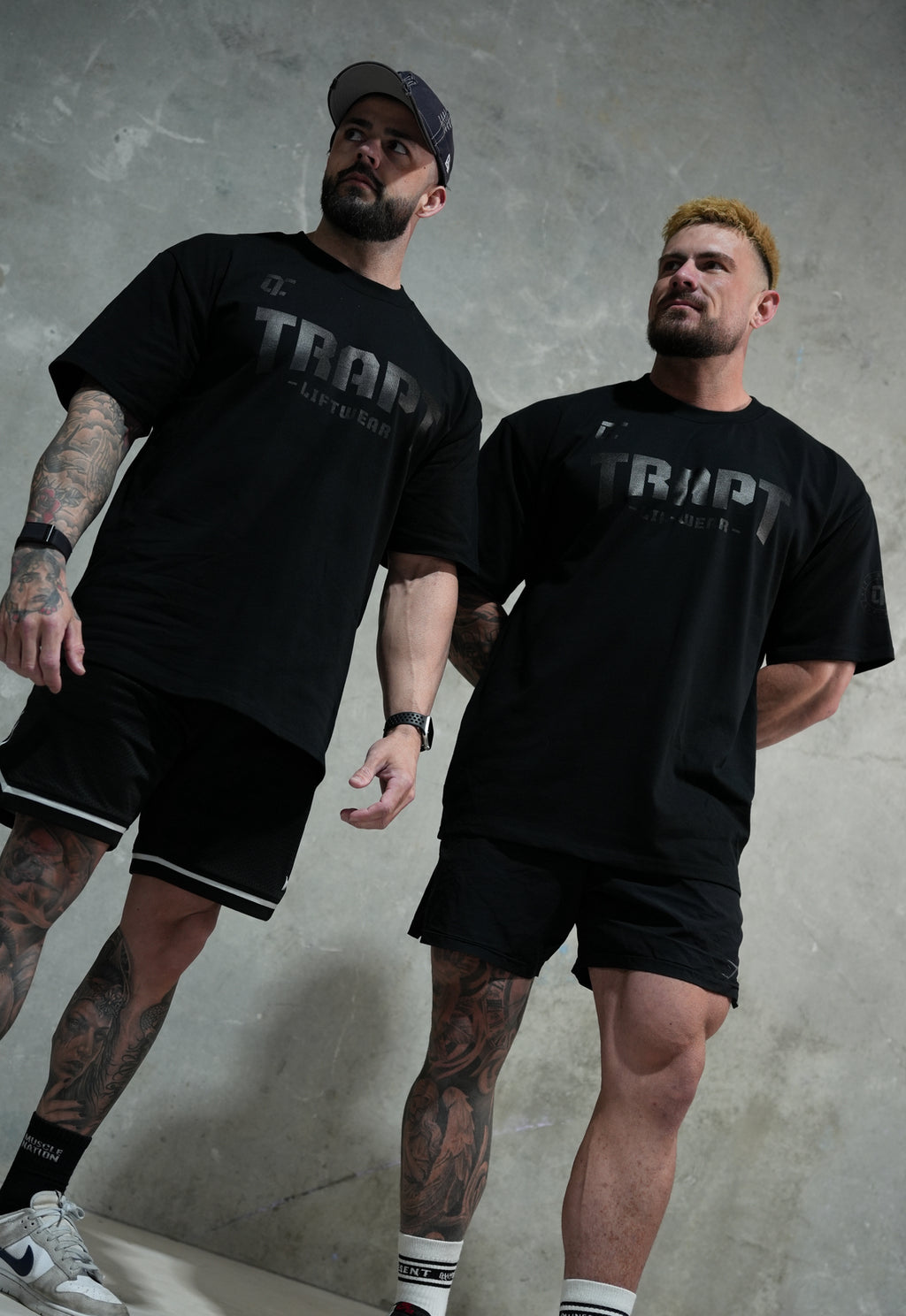 Black on black TRAPT 