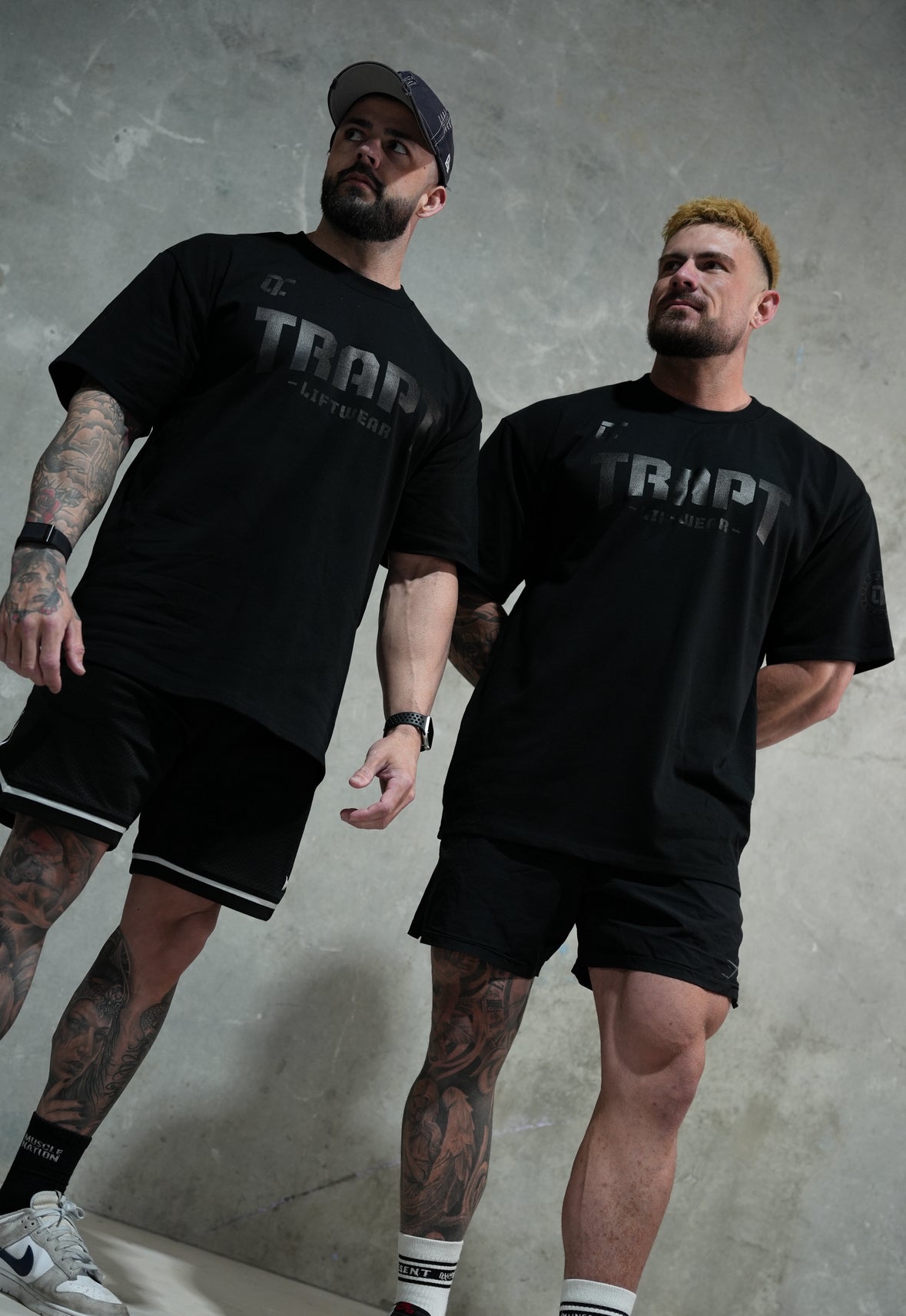 Black on black TRAPT 