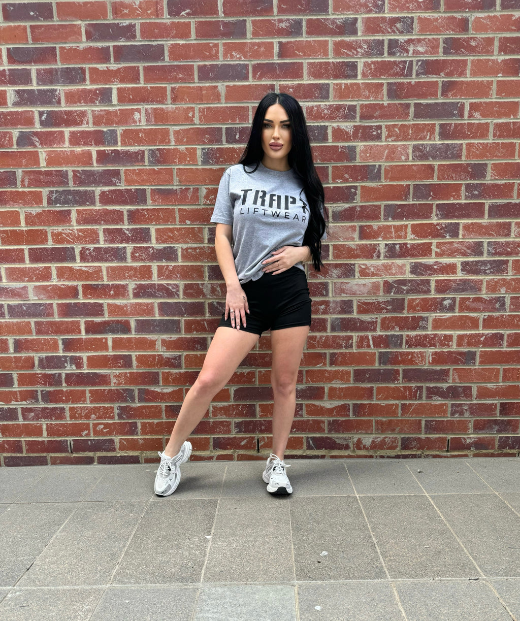 Grey TRAPT liftwear shirt 