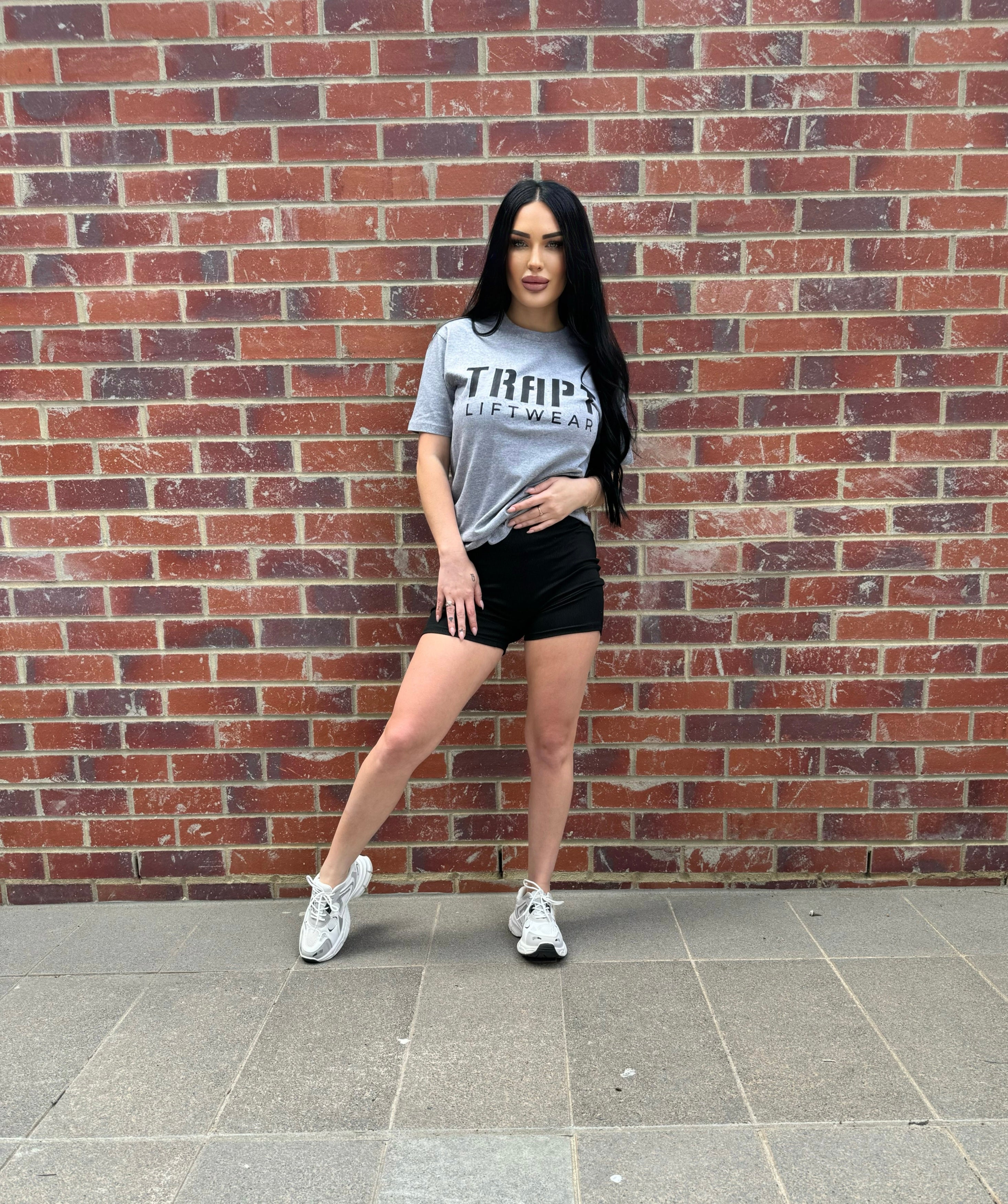 Grey TRAPT liftwear shirt 