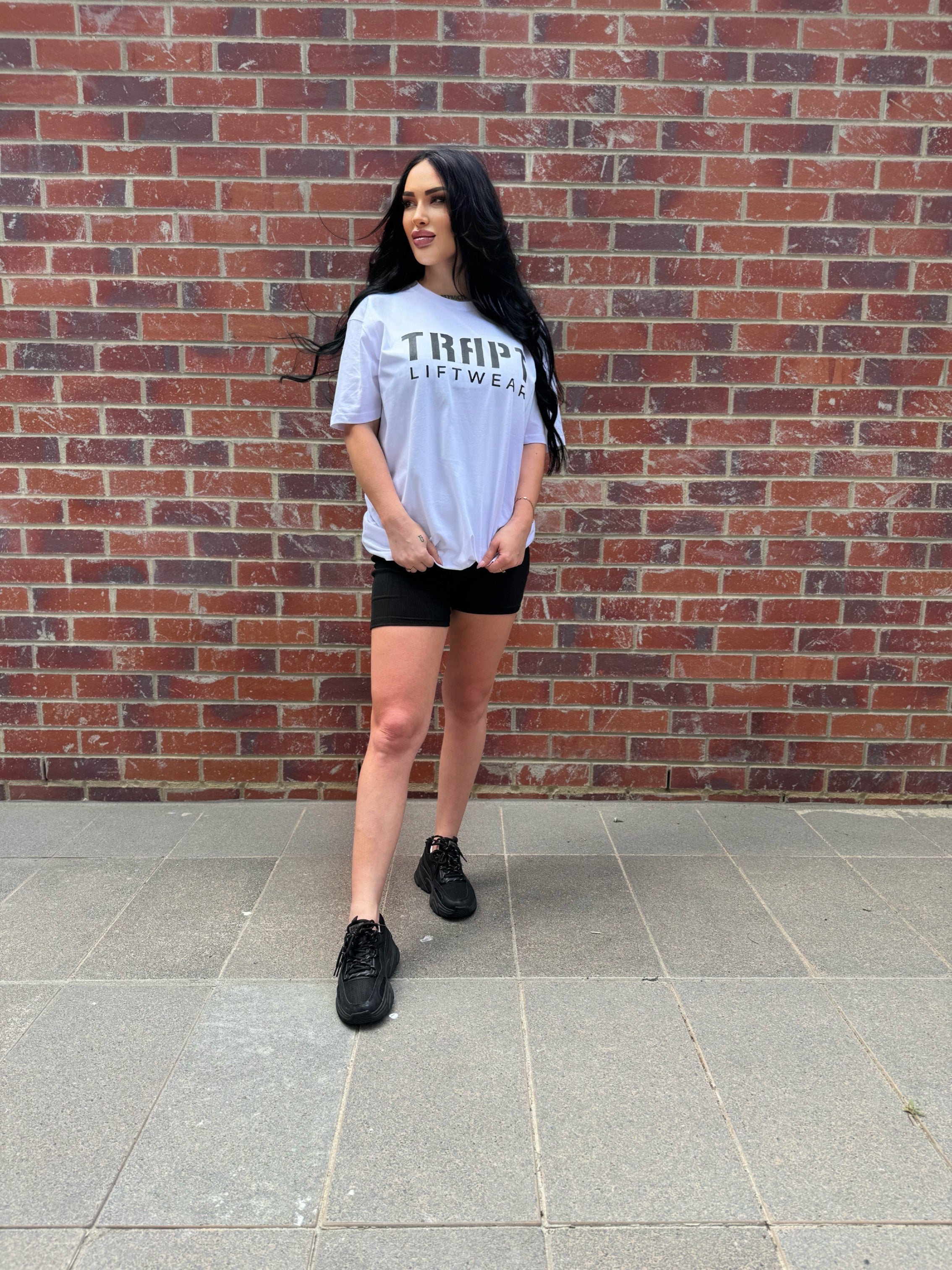 White TRAPT liftwear shirt 